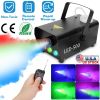 400W Fog Machine RGB LED Party Club DJ Fogger Rapid Heating Remote Control Wedding Stage Smoke Machine