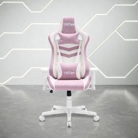 Techni Sport TS86 Ergonomic Pastel Gaming Chair, Pink