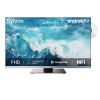 SYLVOX Frameless TV, 22 inch Smart TV with Built-in DVD Player, 12 Volt TV for Marine, 1080P FHD Android TV Free Download APPs, Support WiFi Bluetooth