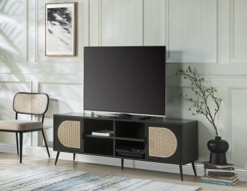 ACME Colson TV Stand, Black Finish LV01080