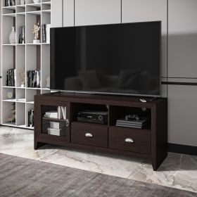 Techni Mobili Modern TV Stand with Storage for TVs Up To 60", Wenge