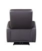 Blane Recliner (Power Motion); Brown Top Grain Leather Match