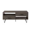 Modern Hairpin-Leg Coffee Table ‚Äì Slate Grey