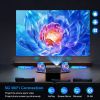 5G WiFi Bluetooth Native 1080P Projector[Projector Screen and Bag Included], 15000LM Full HD Movie Projector, 300" Display Support 4k Home Theater,Com