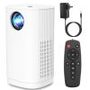 WiFi Mini Projector Portable 1080P Projector Phone Projector Home Movie Projector Compatible with IOS Android iPads U Disk