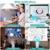 WiFi Mini Projector Portable 1080P Projector Phone Projector Home Movie Projector Compatible with IOS Android iPads U Disk