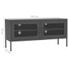 TV Stand Anthracite 41.3"x13.8"x19.7" Steel