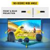 VEVOR Projector Screen with Stand 100inch Portable Movie Screen 16:9 4K HD Wide Angle Projector Screen Stand Easy Assembly with Storage Bag for Home T