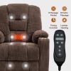 EMON'S Large Power Lift Recliner Chair with Massage and Heat for Elderly, Overstuffed Wide Recliners, Heavy Duty Motion Mechanism with USB and Type C