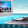 Sylvox 55 inch Outdoor TV;  700 Nits 4K QLED Smart TV for Partial Sun;  IP55 Waterproof Outdoor Smart TV with webOS 5.0 Alexa (Deck Pro QLED Series)