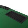 9-Player Folding Poker Table 3 Fold Oval Green