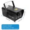 400W Fog Machine RGB LED Party Club DJ Fogger Rapid Heating Remote Control Wedding Stage Smoke Machine