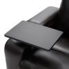 Power Motion Recliner with USB Charging Port and Hidden Arm Storage 2 Convenient Cup Holders Design and 360¬∞ Swivel Tray Table,Black(old sku: SG00063