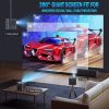 5G WiFi Mini Bluetooth Projector 4K Support, 300 ANSI HD 1080P Portable Video Projector, Electric Focus ¬±40¬∞ Vertical Keystone|Zoom|Timer, DBPOWER S