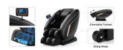 Massage Chair Blue-Tooth Connection and Speaker, Easy to Use at Home and in The Office and Recliner with Zero Gravity with Full Body Air Pressure, 001