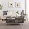 Modern Hairpin-Leg Coffee Table ‚Äì Slate Grey