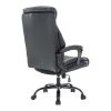 Computer Chair-Office Chair-Executive Office Chair with Fixed Armrests-Ergonomic Office Desk Chair High Back-Computer Chair with Wheels-Leather Office