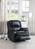 Zuriel Power Recliner; Black PU