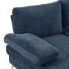 U-Shaped 4-Seat Indoor Modular Sofa Grey-Blue Color --Same type:32819307