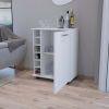 Bar Cart Cisco, Living Room, White