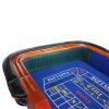 93" Classic Craps Dice Game Poker Table Blue