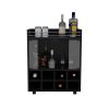 Bar Cart Philadelphia, Living Room, Black