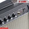 5 Core Guitar Amplifier Mini Bass Electric Guitar Amp 20W Portable Acoustic Guitar Amp w Aux Input Volume Bass Treble Control Black - GA 20 BLK