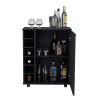 Bar Cart Cisco, Living Room, Black