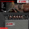 5 Core Guitar Amplifier Mini Bass Electric Guitar Amp 20W Portable Acoustic Guitar Amp w Aux Input Volume Bass Treble Control Black - GA 20 BLK