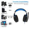 Gaming Headset Over Ear Headphones for PS4 Xbox Nintendo Switch PC Laptop