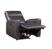 Blane Recliner (Power Motion); Brown Top Grain Leather Match