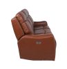 Contemporary Top-Grain Leather Motion Set - Stylish Colors, Power Articulating Headrest, Power Footrest, USB Charging - Ultimate Comfort and Convenien