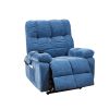 Liyasi Electric Power Lift Recliner Chair with Airbag Massage and Heating for Elderly, 3 Positions, 2 Side Pockets, USB Charge Ports, High-end Quality