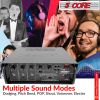 5 Core Amplifier Stereo Receiver Home PA Speaker Microphone Amp Surround Audio w Equalizer Outdoor DJ Karaoke Power Amplificador De Sonido - AMP 30W-U