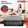 5 Core Amplifier Stereo Receiver Home PA Speaker Microphone Amp Surround Audio w Equalizer Outdoor DJ Karaoke Power Amplificador De Sonido - AMP 30W-U