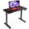 Electric Standing Gaming Desk with Height Adjustable Splice Board