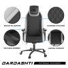 Next-Gen Ergonomic Gaming Chair, 8 Way Adjustable Arm Rest, Multi-Tilt, Steel Frame in White