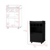 Bar Cart Kinsley, Living Room, Black