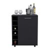 Bar Cart Cisco, Living Room, Black