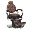 Vintage-style Barber Chair - Brown