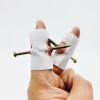 New Fake Nail Through Finger Prank Toy Kids Novelty Magic Friend Halloween Scare Trick Joke Toy Practical Fool Jokes Gags