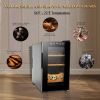 25L Cigar Humidors with Cooling and Heating Function , 150Counts Capacity Cigar Humidor Humidifiers with Constant Temperature Controller, Father's Day