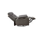 Liyasi Dual OKIN Motor Rocking and 240 Degree Swivel Single Sofa Seat recliner Chair Infinite Position ,Head rest with power function