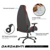 Next-Gen Ergonomic Gaming Chair, 8 Way Adjustable Arm Rest, Multi-Tilt, Steel Frame in Red