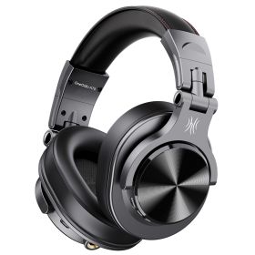 A70 Bluetooth 5.2 Headphones Stereo Over Ear Wireless Headset Professional Recording Studio Monitor DJ Headphones (Color: Black, Ships From: China)