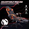 Video Game Chairs for Adults, PU Leather Gaming Chair with Footrest, 360¬∞Swivel Adjustable Lumbar Pillow Gamer Chair, Comfortable Computer Chair for