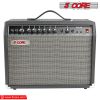 Electric Guitar Amplifier 40W Solid State Mini Bass Amp w 8' 4-Ohm Speaker EQ Controls Drive Delay ¬º' Microphone Input Aux in & Headphone Jack for St