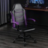 Ergonomic Gaming Chair, Comfortable Computer Chair for Heavy People, PU Leather Video Game Chairs for Adults, Adjustable Office Chair Gamer Chair