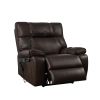 Recliner Chair with Phone Holder,Electric Power Lift Recliner Chair with 2 Motors Massage and Heat for Elderly, 3 Positions, 2 Side Pockets, Cup Holde