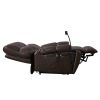 Recliner Chair with Phone Holder,Electric Power Lift Recliner Chair with 2 Motors Massage and Heat for Elderly, 3 Positions, 2 Side Pockets, Cup Holde